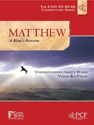 cover image of Matthew: A King's Ransom